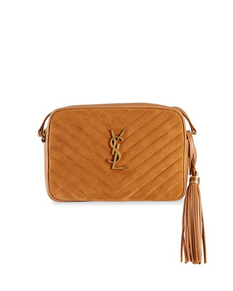 YSL suede crossbody bag